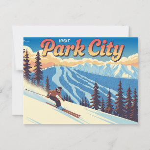 Park City Utah Postkarte
