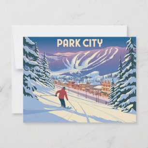 Park City Utah Postkarte