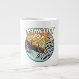 Park City Utah Reise Logo Jumbo-Tasse