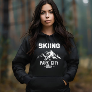 Park City Utah Ski Hoodie