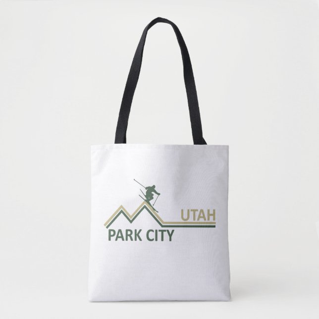 Park City Utah Skigebiet Tasche (Vorderseite)