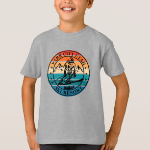 Park City Utah Skigebiet Vintag T-Shirt