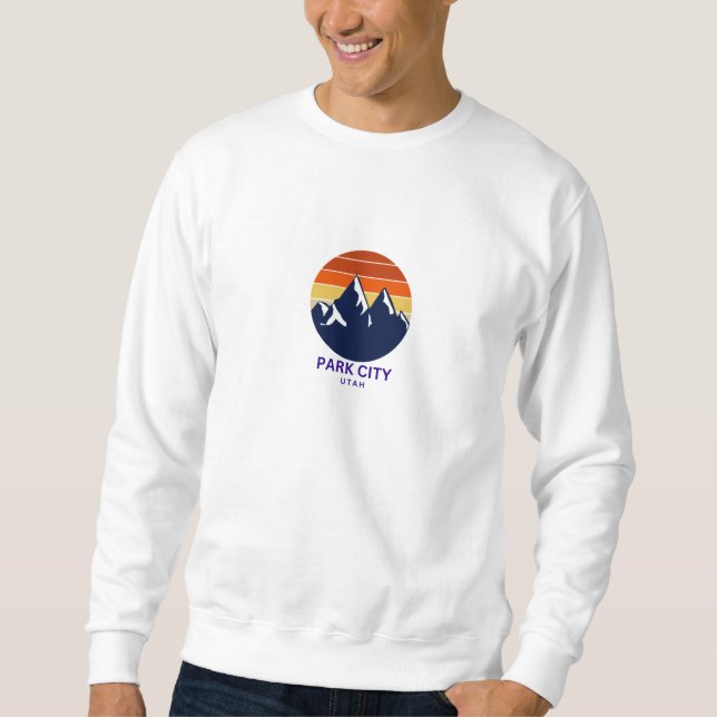 Park City, Utah Sweatshirt (Vorderseite)