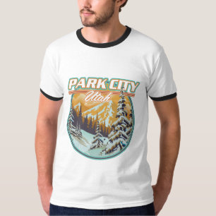 Park City Utah Travel Logo T-Shirt