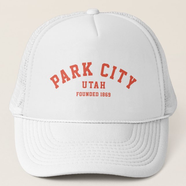 Park City, Utah Truckerkappe (Vorderseite)