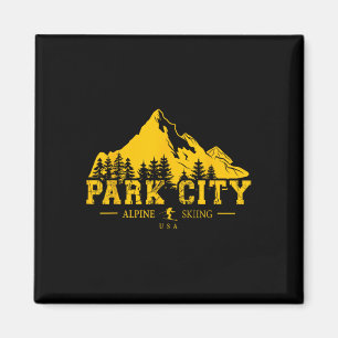 Park City Utah Usa Skigebiet Albergo Colmanicchio Magnet