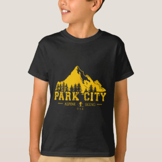 Park City Utah Usa Skigebiet Albergo Colmanicchio T-Shirt