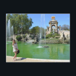 Park Ciutadella, Barcelona Postkarte<br><div class="desc">'Park Ciutadella' Barcelona mit Mike Paget</div>