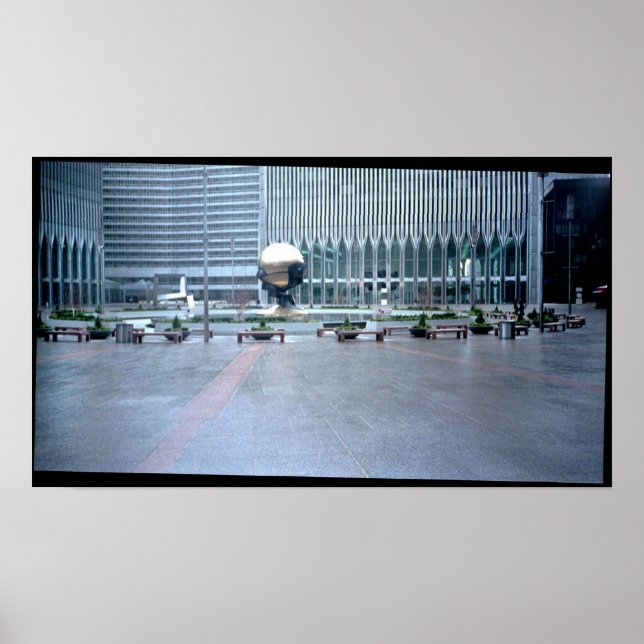 Park des World Trade Center Poster (Vorne)