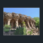 Park Güell, Barcelona Postkarte<br><div class="desc">'Park Güell' Barcelona von Mike Paget</div>