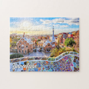 Park Guell, Barcelona, Spanien