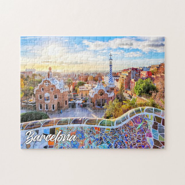 Park Guell, Barcelona, Spanien (Horizontal)