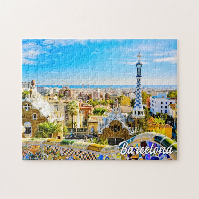 Park Guell, Barcelona, Spanien (Horizontal)