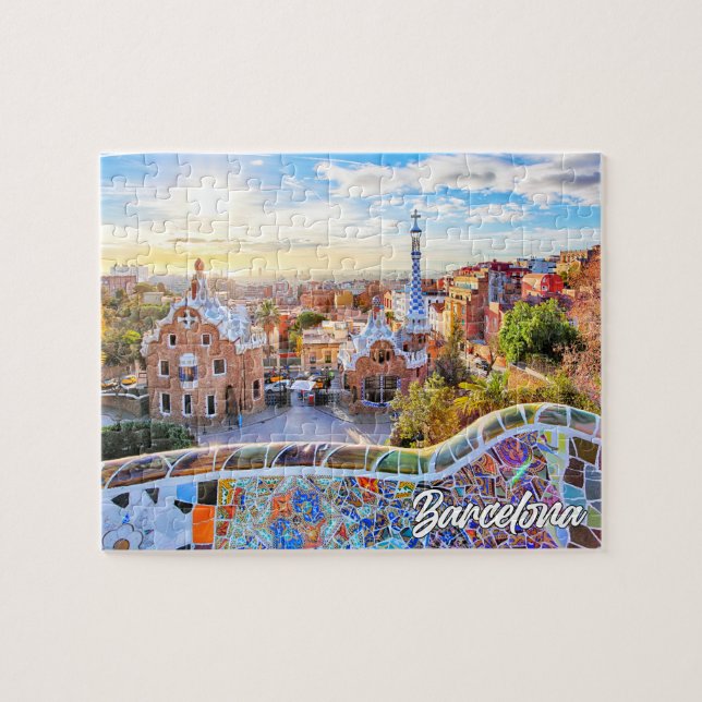 Park Güell, Barcelona, Spanien (Horizontal)