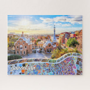 Park Guell, Barcelona, Spanien