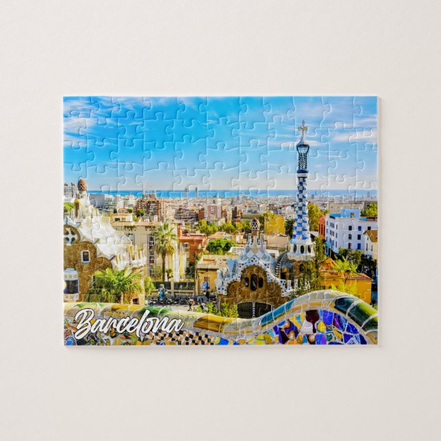 Park Güell, Barcelona, Spanien (Horizontal)