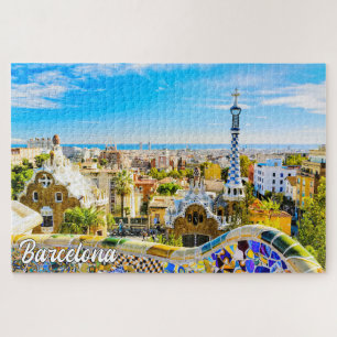Park Guell, Barcelona, Spanien
