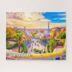 Park Guell, Barcelona, Spanien