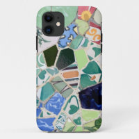 Park Guell mosaics iPhone 5 Fall