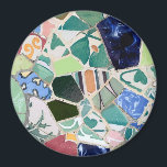Park Guell mosaics Magnet<br><div class="desc">Park Güell in Barcelona,  Spain The best known example of Antoni Gaudí architecture. Fotograph-Mitbewohner.</div>