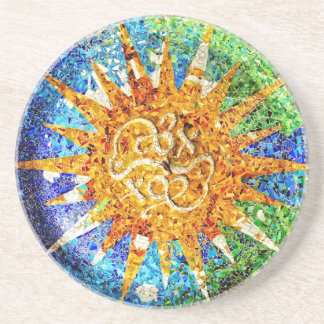 Park Guell mosaics Untersetzer