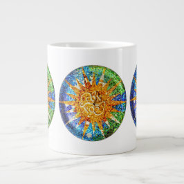 Park-Guell-Mosaik Spezielle Tasse