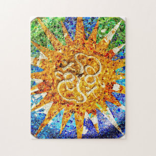 Park Guell Mosaikpuzzlespiel