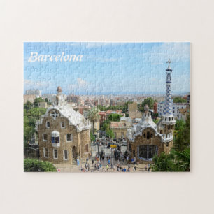 Park Guell Puzzlespiel