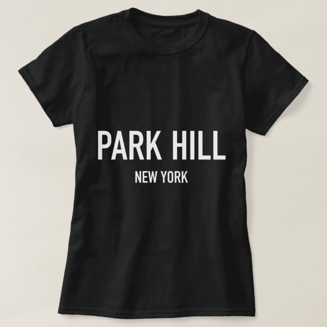 Park Hill New York Sweatshirt T-Shirt (Design vorne)