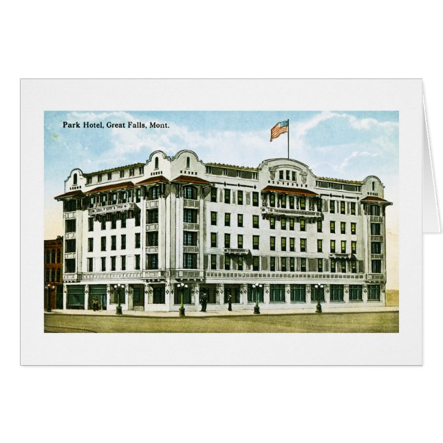 Park-Hotel, Great Falls, Montana (Vorderseite (Horizontal))
