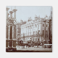 Park Lane wird für Queen Victorias Dia dekoriert