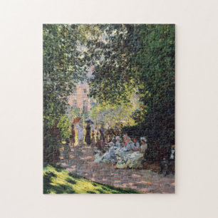 Park Monceau Monet Feine Impressionismus Kunst