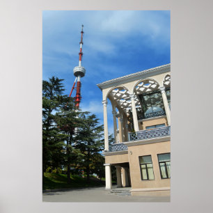 Park Mtatsminda, Tiflis. Georgia Poster