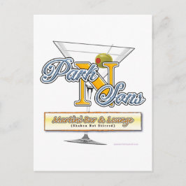 Park N Sons Martini Bar Spaß Postkarte