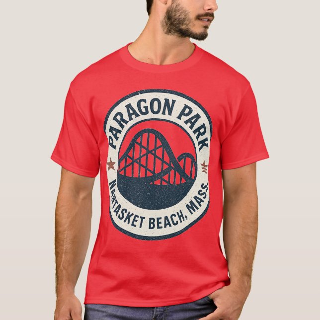 Park Nantasket Beach, Hull, MA T-Shirt (Vorderseite)
