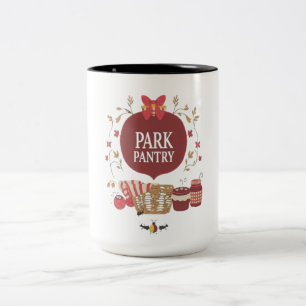 Park Pantry - Whimsical Picnic Inspiriert Design Zweifarbige Tasse