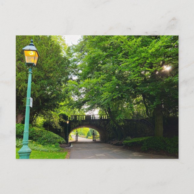 Park Postkarte (Vorderseite)