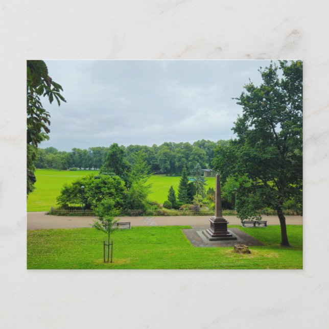 Park  postkarte (Vorderseite)