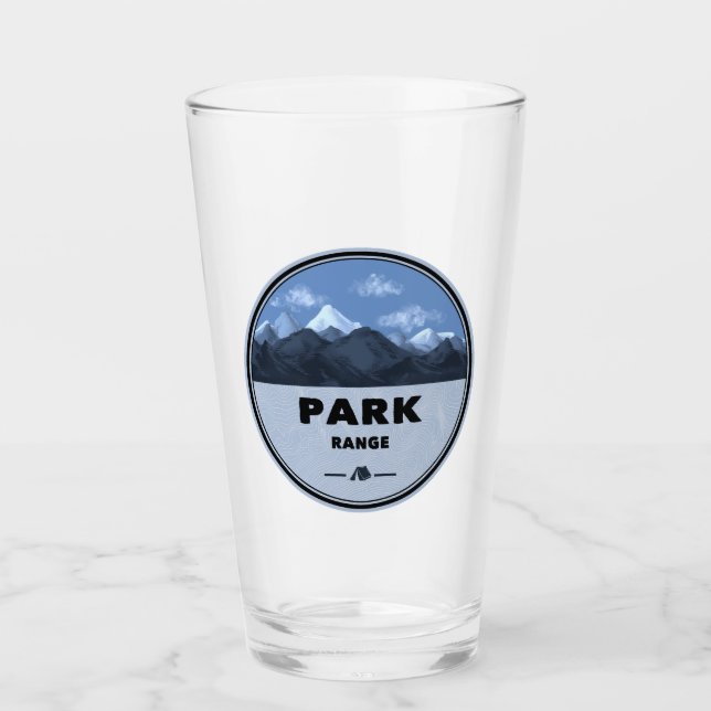 Park Range Colorado Camping Glas (Vorderseite)