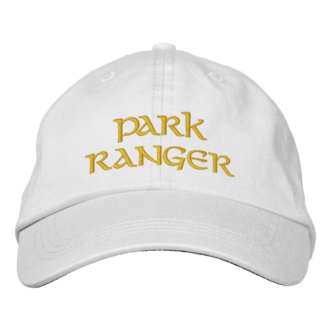 Park Ranger Bestickte Kappe (Vorderseite)