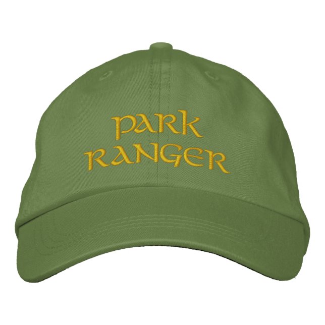 Park Ranger Bestickte Kappe (Vorderseite)