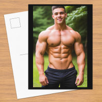 Park Ranger Bodybuilder | Postkarte