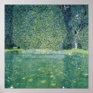 Park Schloss Kammer — Gustav Klimt (1910) Poster