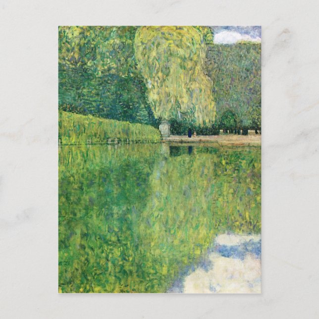 Park Schönbrunn niedlich Postkarte (Vorderseite)