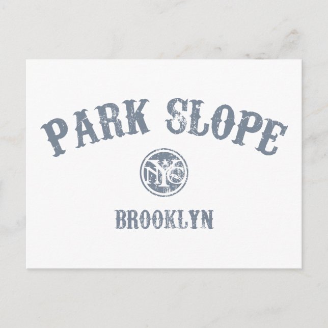 Park Slope Postkarte (Vorderseite)