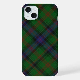 Park Tartan Grün Blau Kariert iPhone 15 Plus Hülle