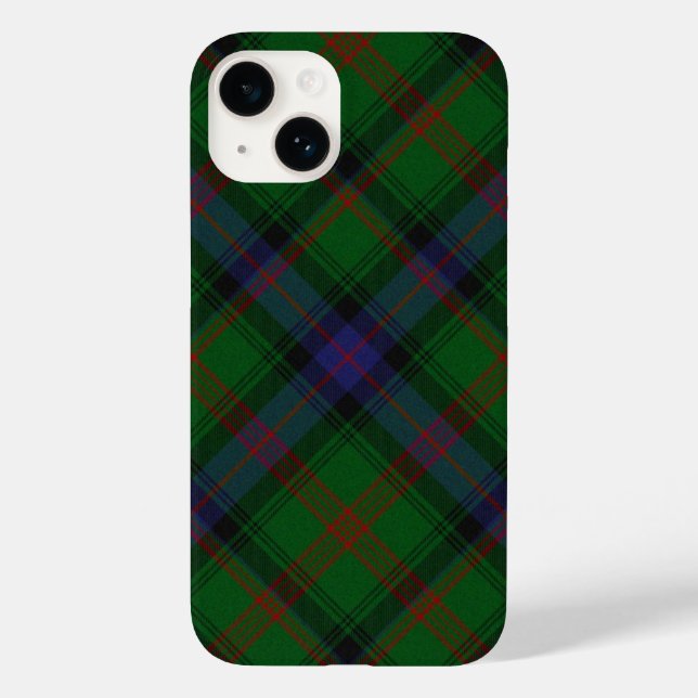 Park tartan grün kariert Case-Mate iPhone 14 hülle (Rückseite)