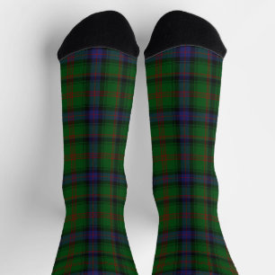 Park tartan grün kariert socken