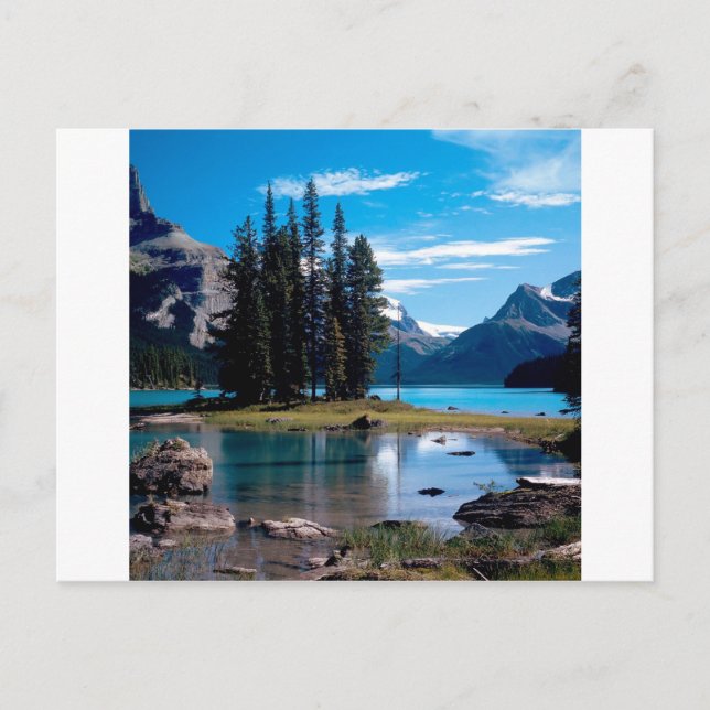 Park The Great Outdoor Jasper Alberta Kanada Postkarte (Vorderseite)