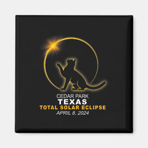 Park Total Solar Eclipse 8.4.2024 Magnet